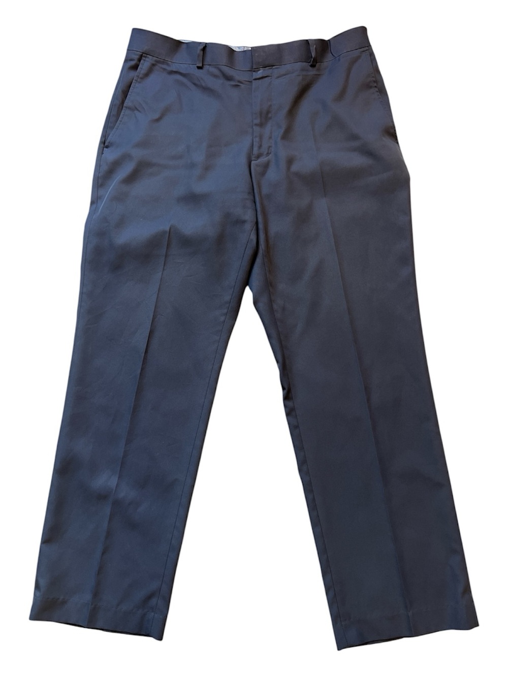 Walter Hagen Men's Size 36x30 Dark Slate Grey Flat Front Golf Pants